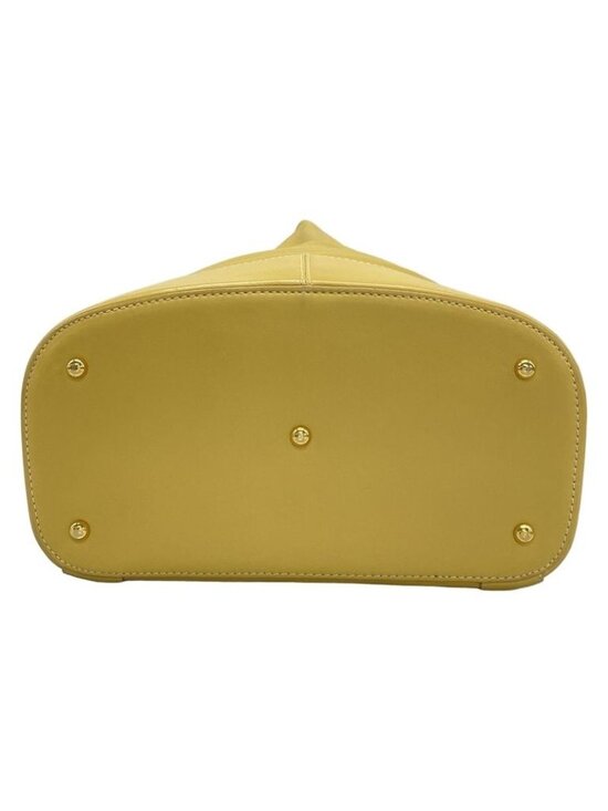 Loewe Sac Anton Backpack Yellow Leather main image 11